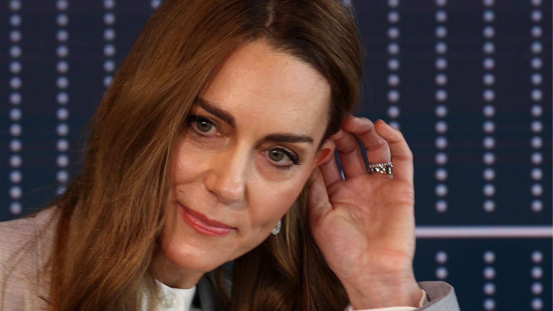 Kate Middleton, durante su discurso