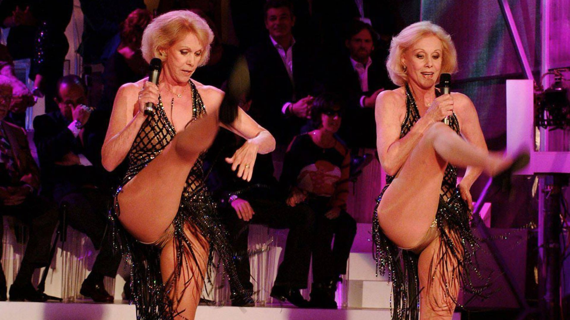 Las hermanas Kessler, en plena función