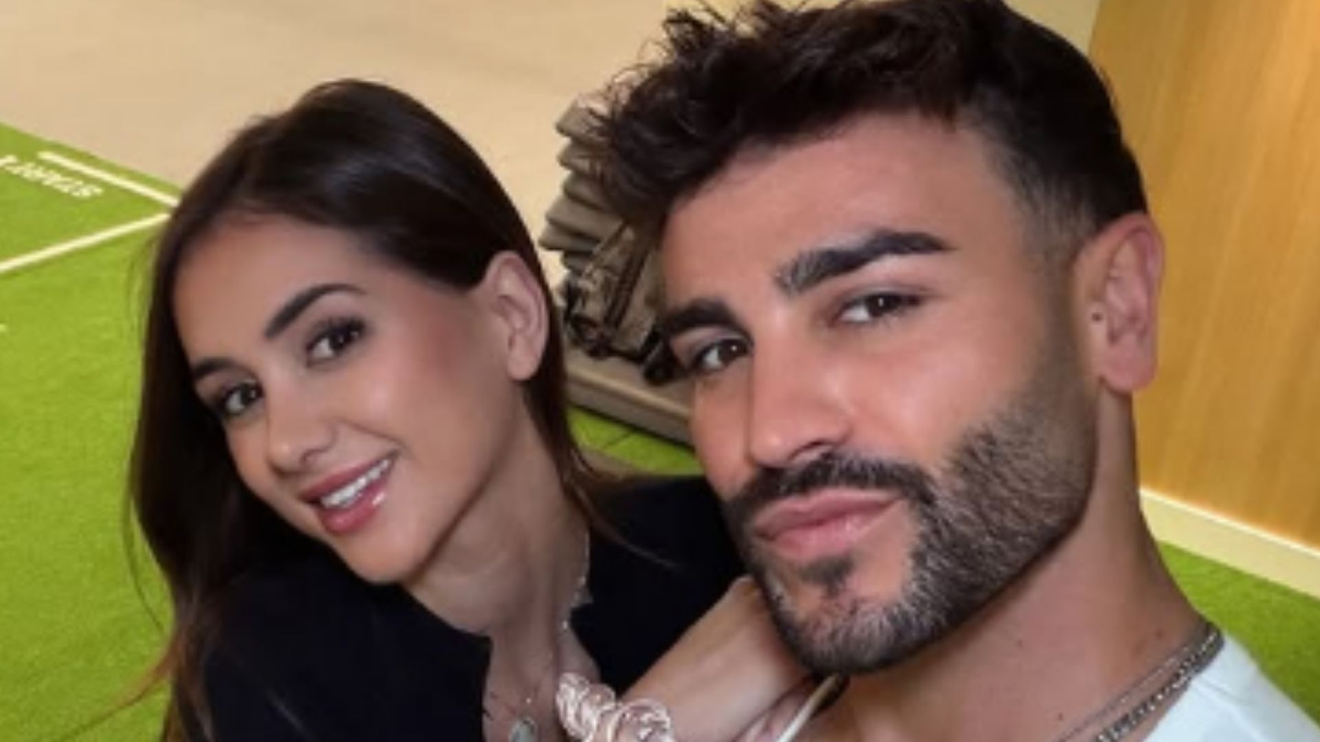 Maica Benedicto y Gerard Arias