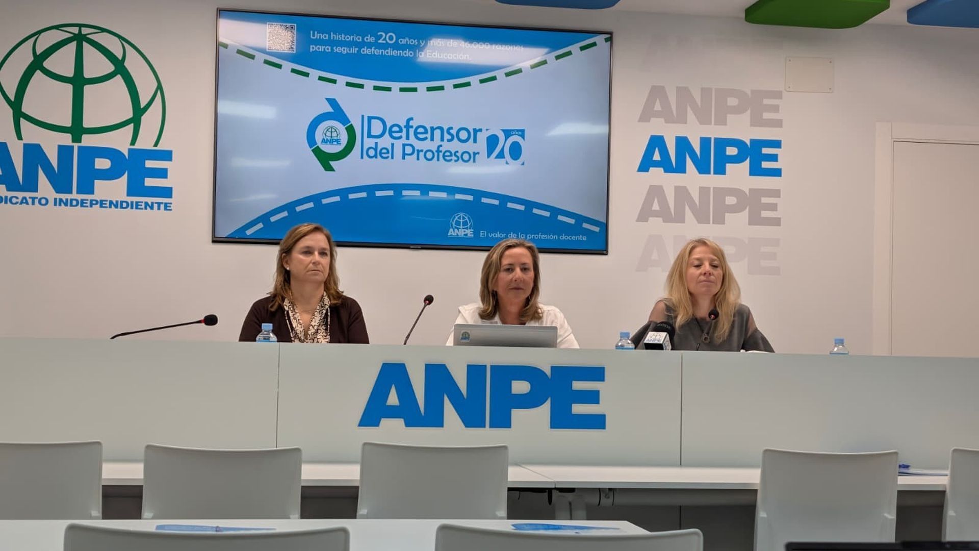 Presentación informe Defensor del Profesor 2024-2025 de ANPE