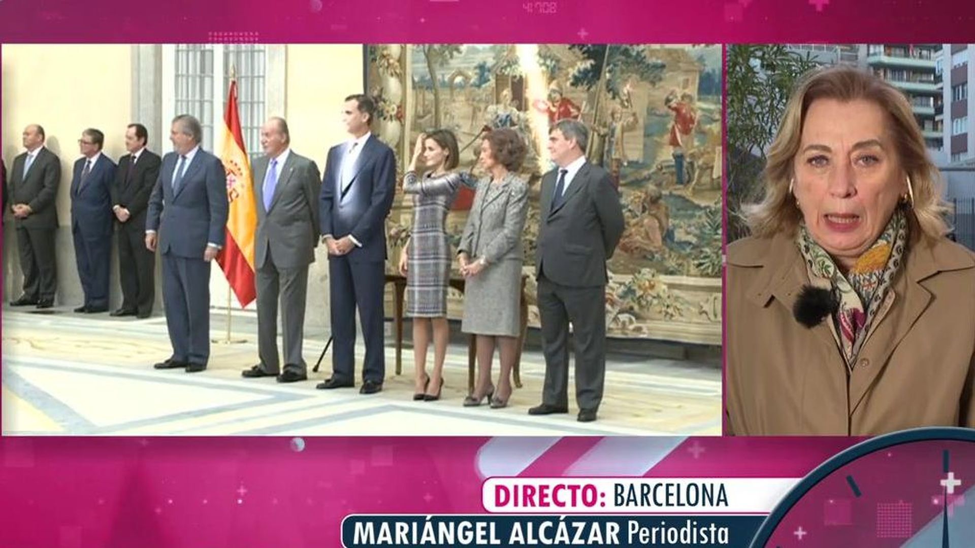 Mariángel Alcázar confirma el reencuentro entre el emérito y la reina Letizia: “Todo lo que se tenían que decir ya se lo han dicho”