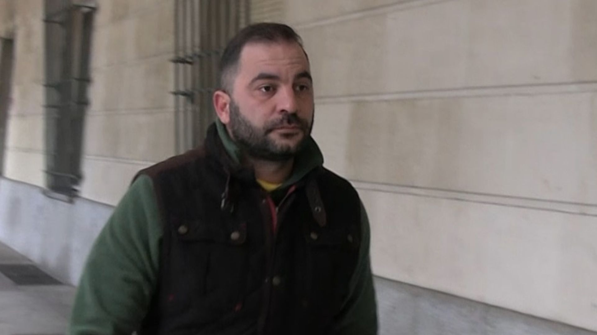 Antonio Tejado, en el juzgado