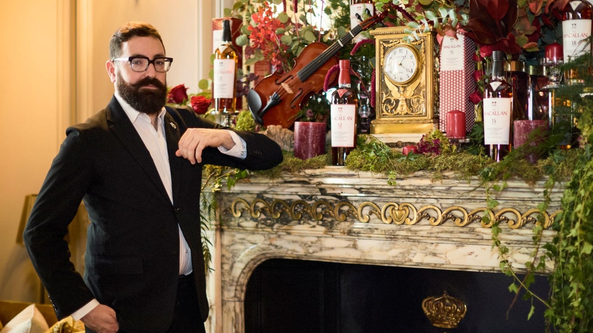 Catador de whisky de alta gama