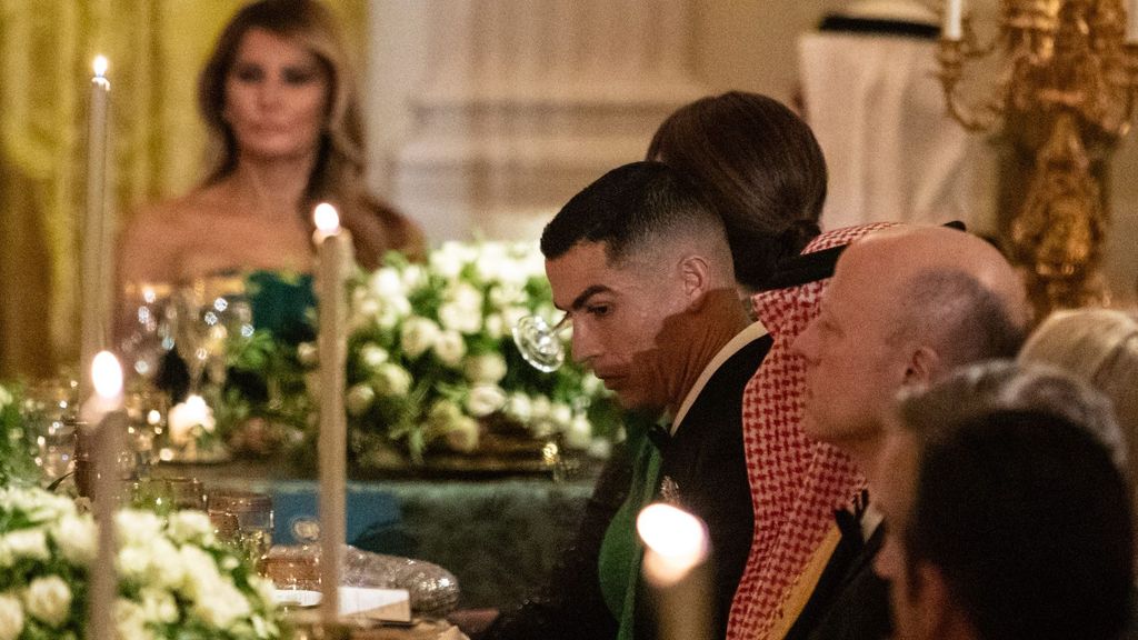 Cristiano Ronaldo, en la Casa Blanca