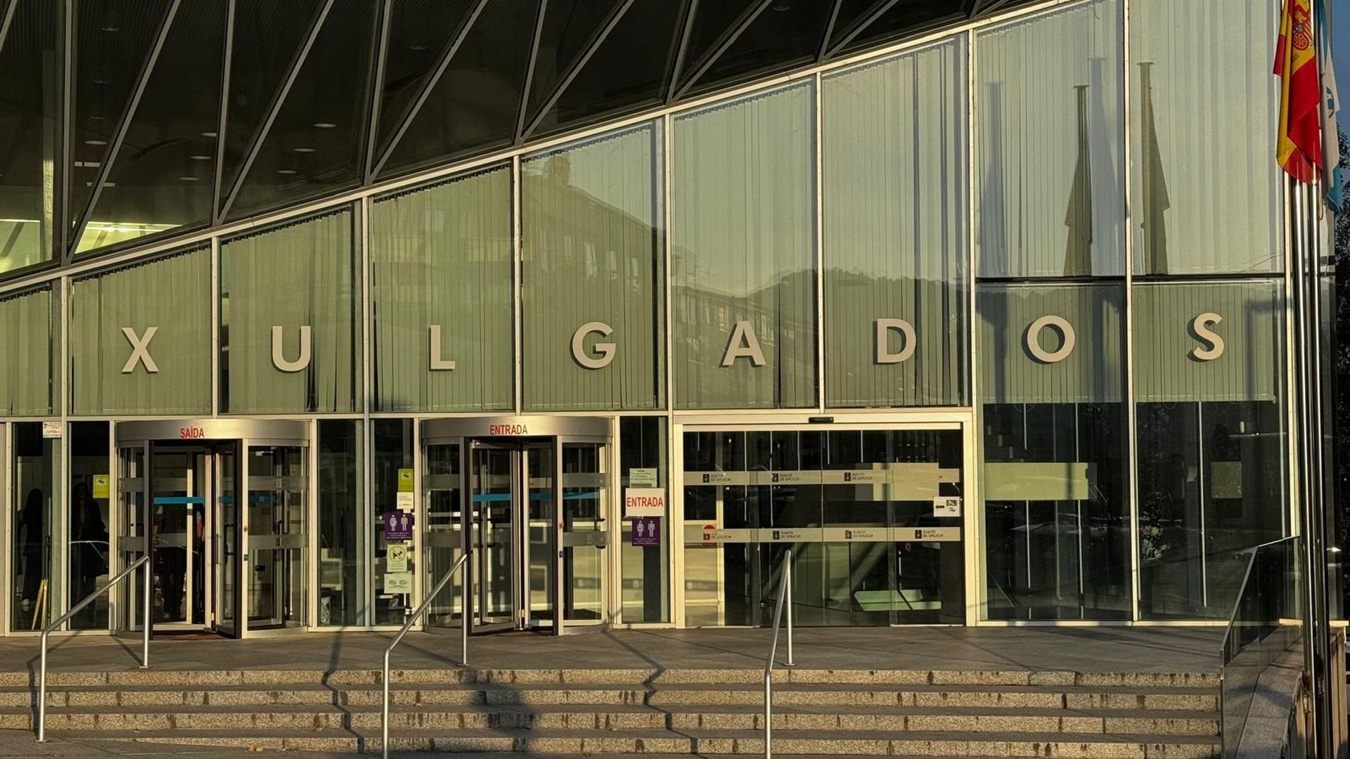 Edificio de los Juzgados en Ourense