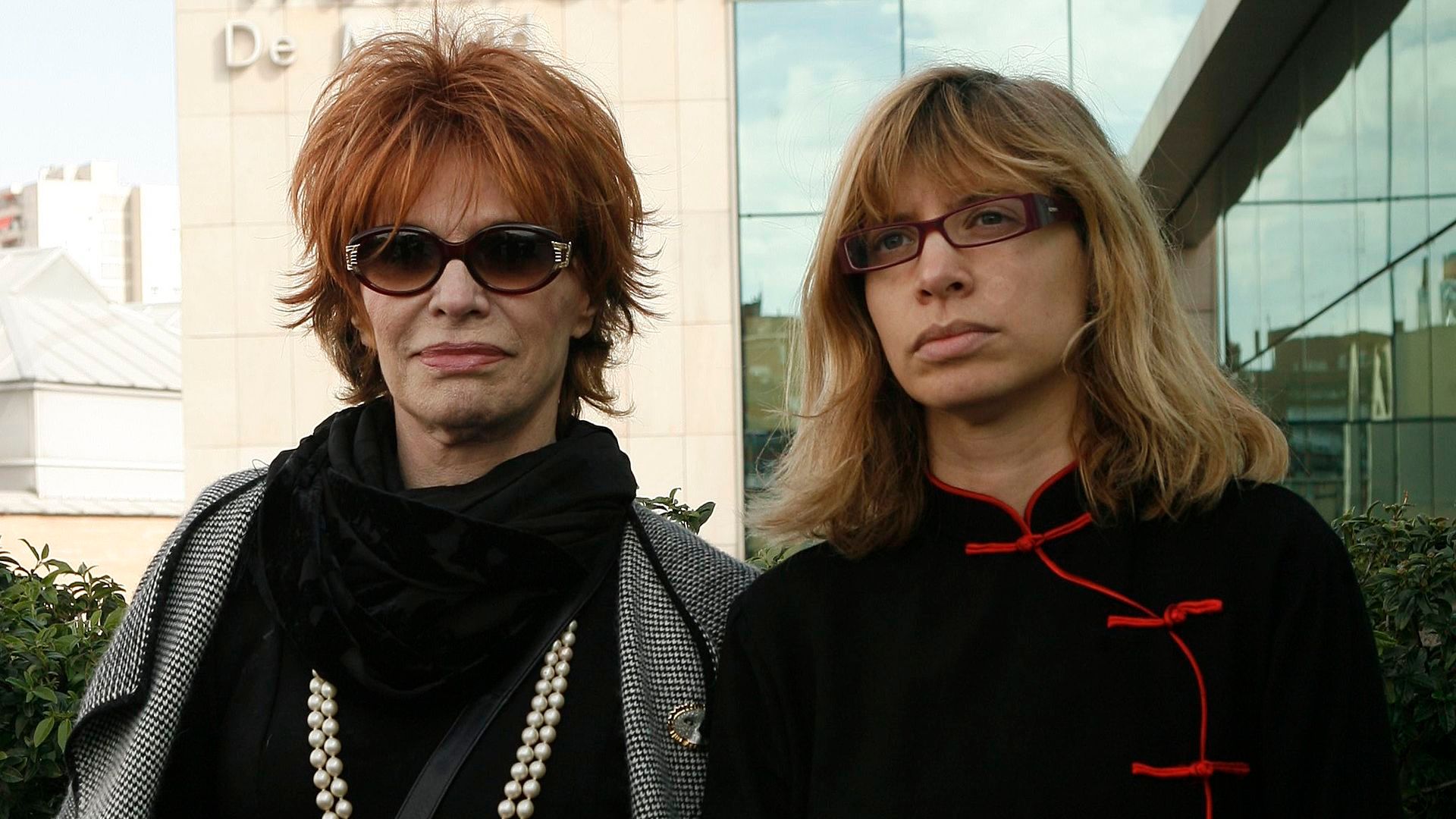 Encarnita Polo y su hija, Raquel, en una foto de archivo en 2009