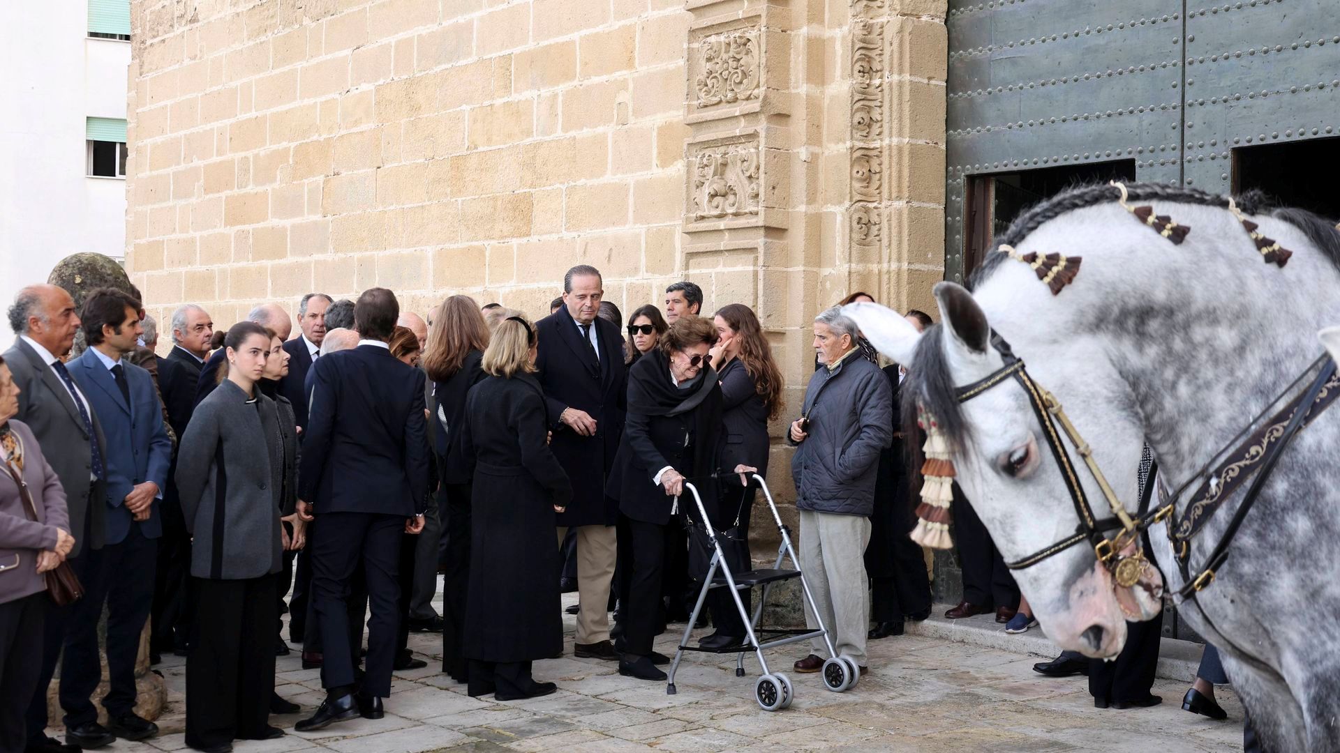 Funeral de Álvaro Domecq en la Catedral de Jerez