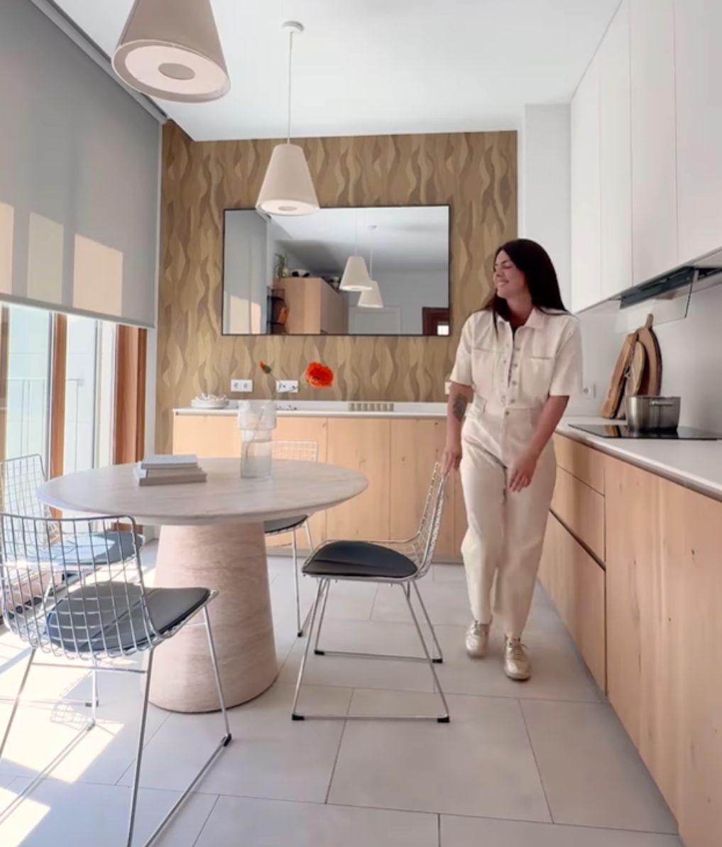 La mesa es el epicentro de su cocina