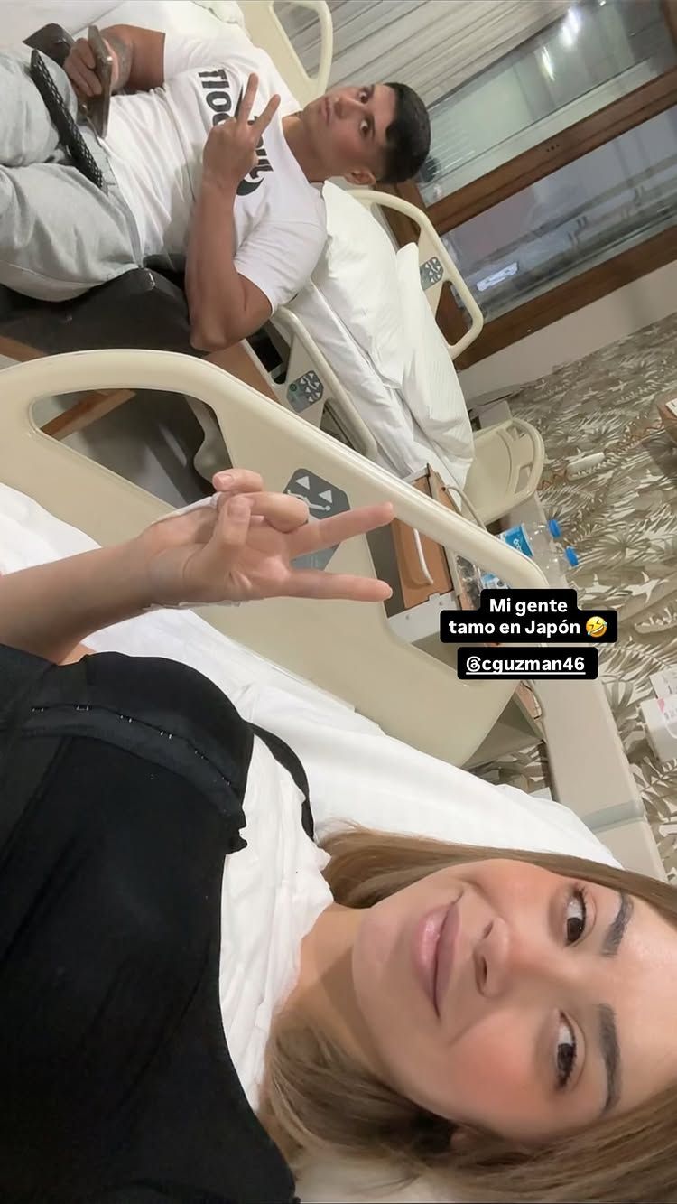 La novia de Christofer Guzmán tranquiliza y revela el verdadero motivo de su ingreso hospitalario