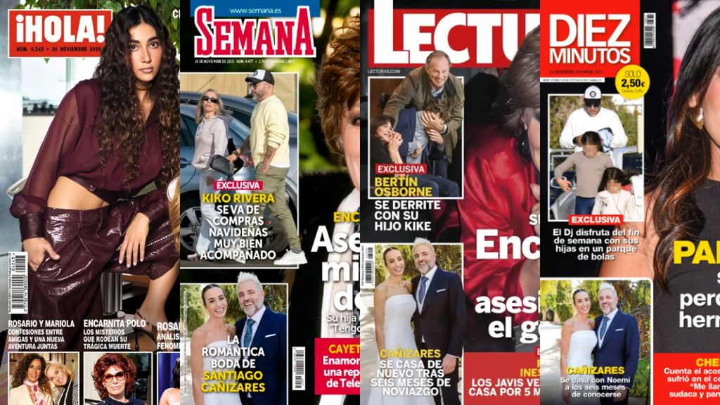 Las portadas de las revistas del 19 de noviembre