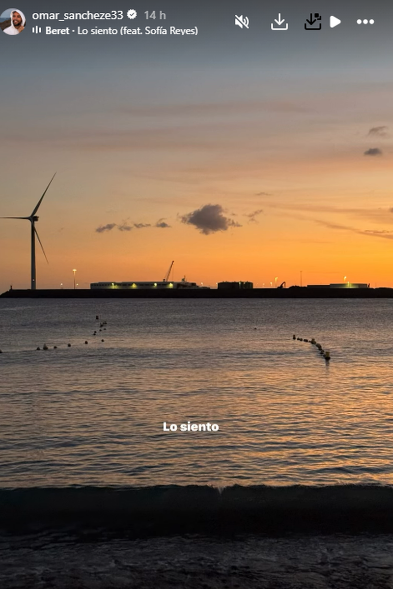 Omar Sánchez ha compartido un desgarrador comunicado para hacer pública su ruptura con su novia