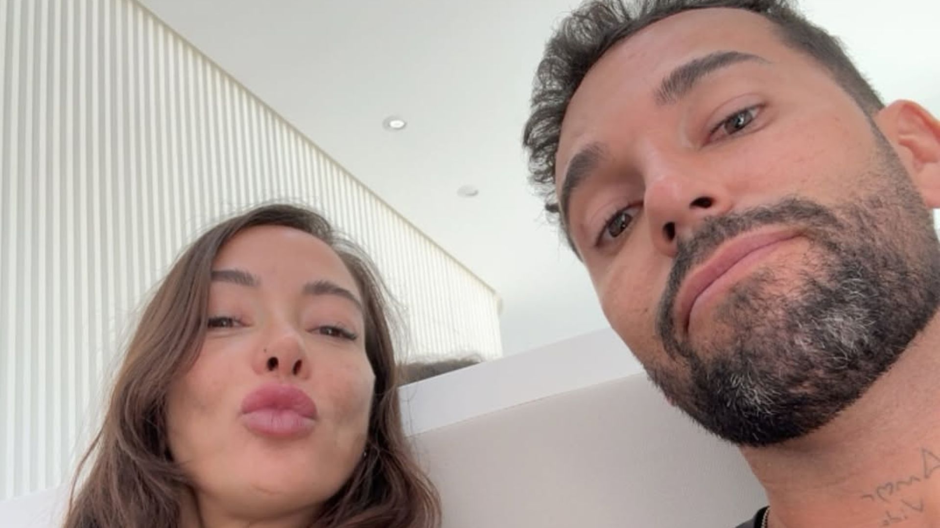 Omar Sánchez y Guacimara, en una foto de redes sociales