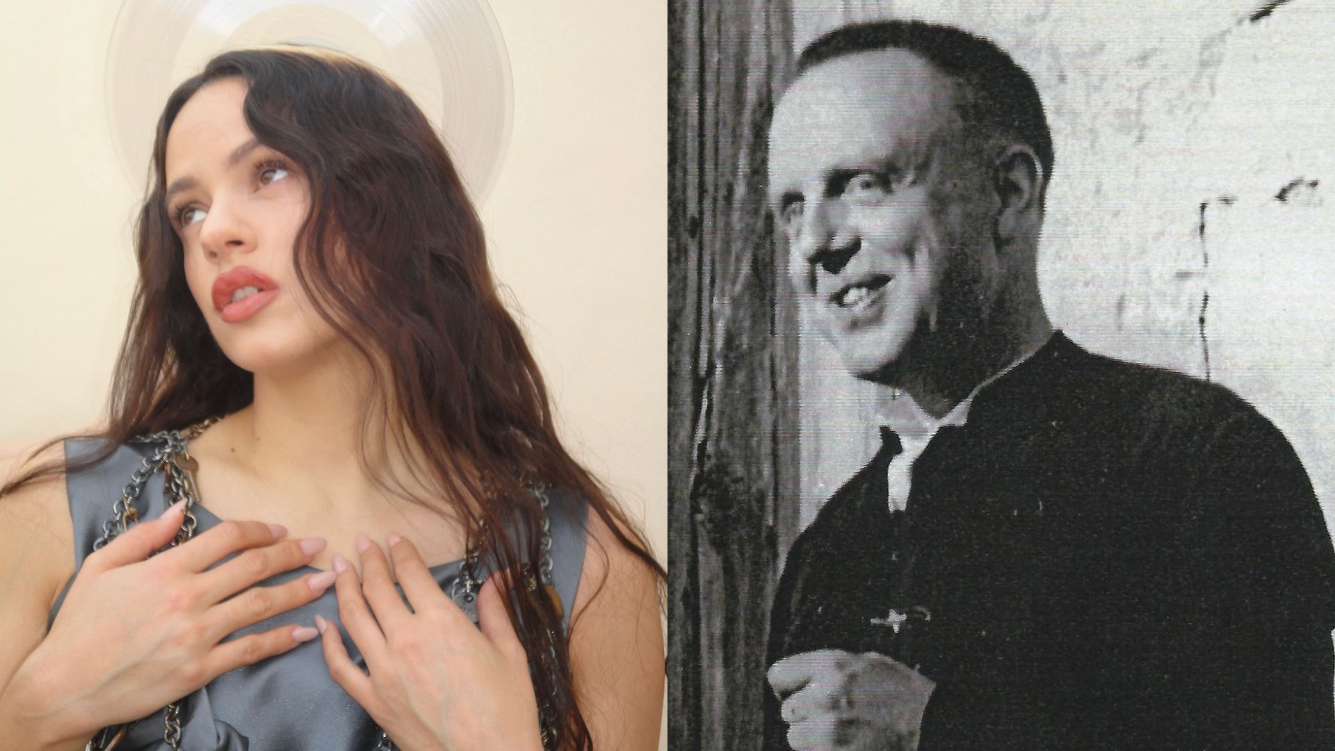 Rosalía y su tío Jaume