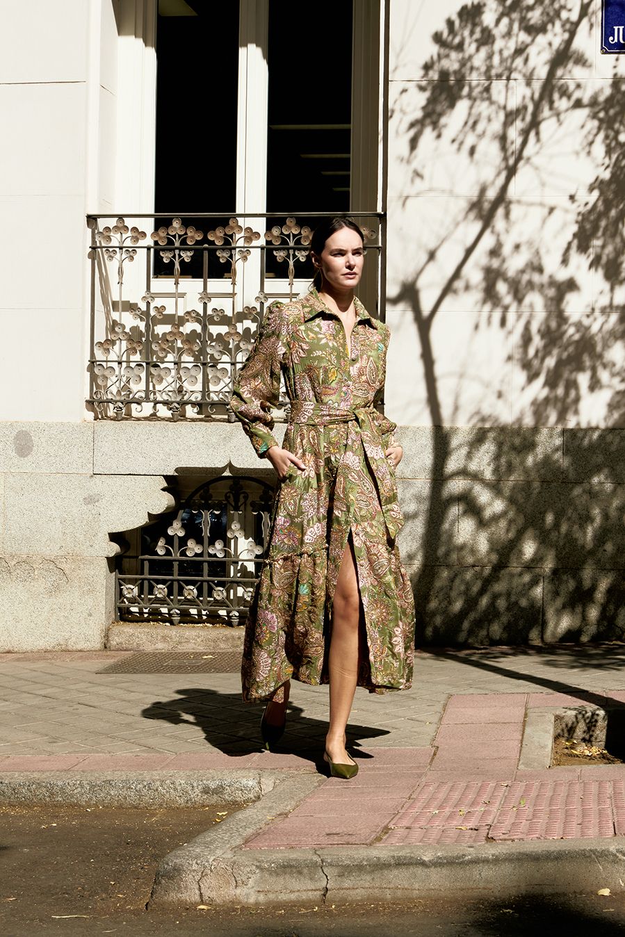 Vestido de invitada de invierno