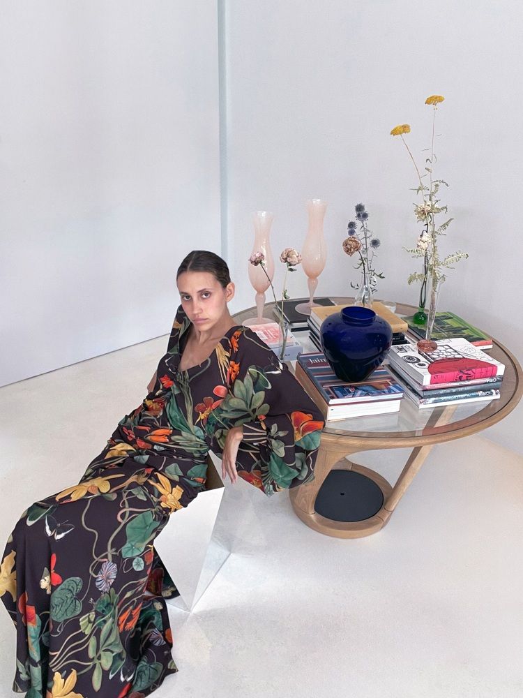 Vestido de invitada de invierno