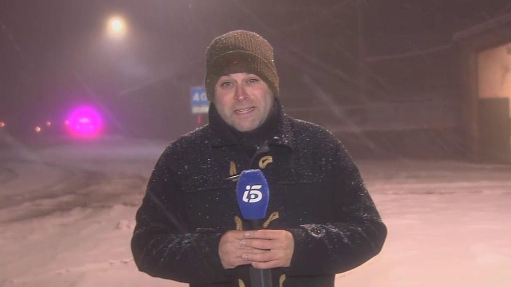 Baja la cota de nieve en la Cordillera Cantábrica mientras el frío ártico avanza en la Península: "La situación está empeorando poco a poco"