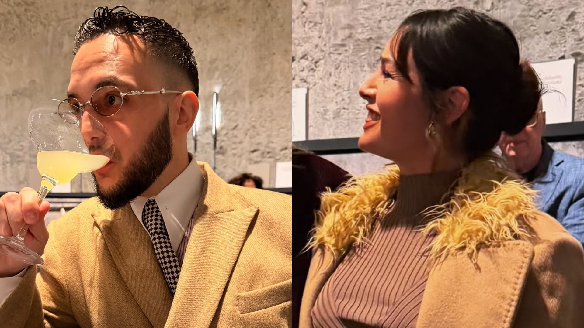 C. Tangana y Rocío Aguirre, en fotos de redes sociales C. Tangana y Rocío Aguirre, en fotos de redes sociales