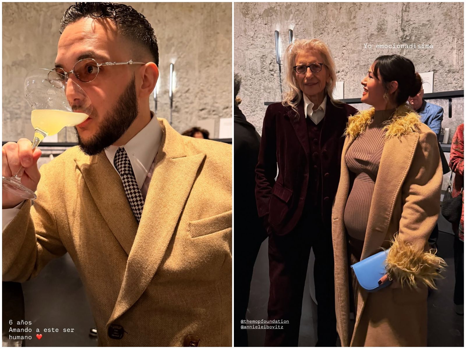 C Tangana y Rocío Aguirre, en las stories del Instagram @rocioaguirrev