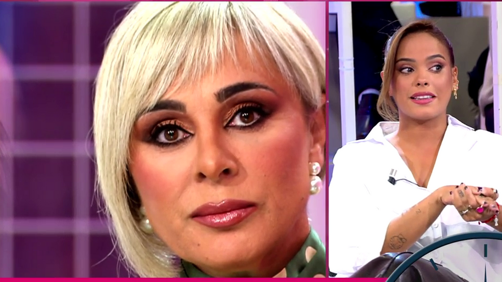 Gloria Camila responde en directo en 'El tiempo justo' a Ana María Aldón