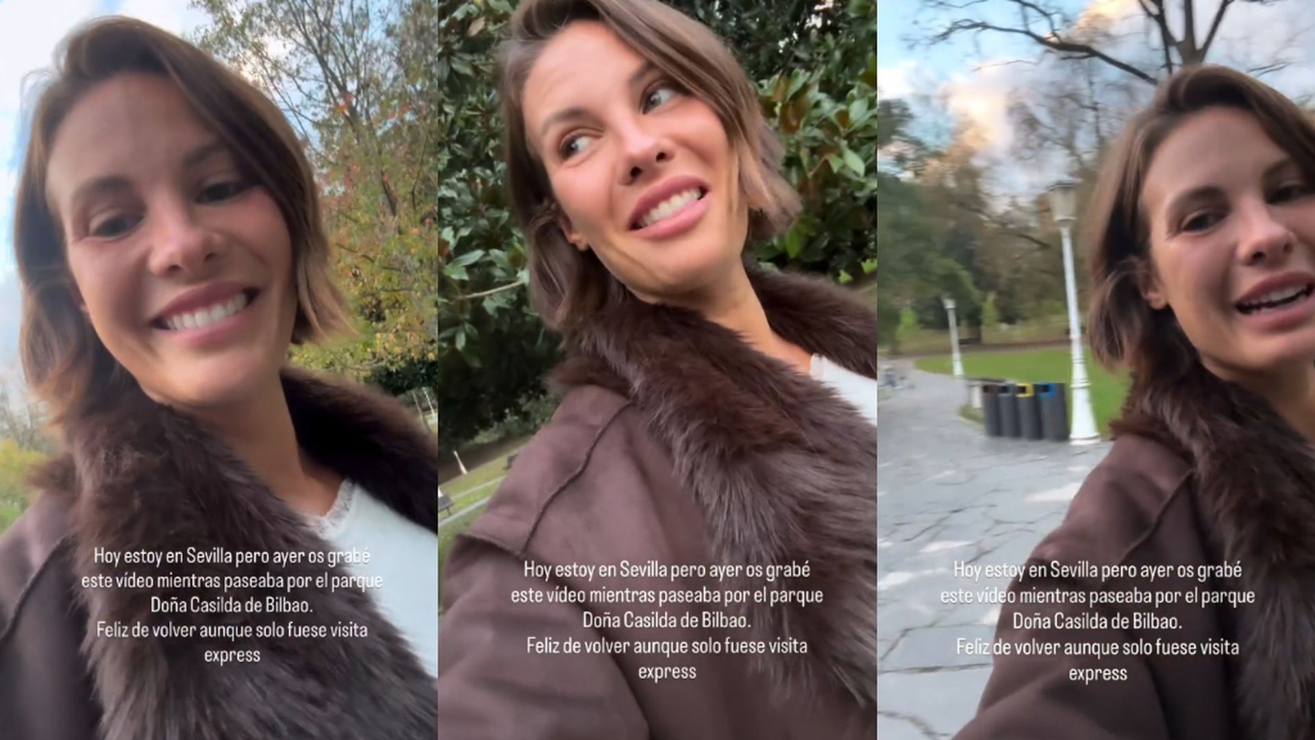 Jessica Bueno reaparece por sorpresa en Bilbao