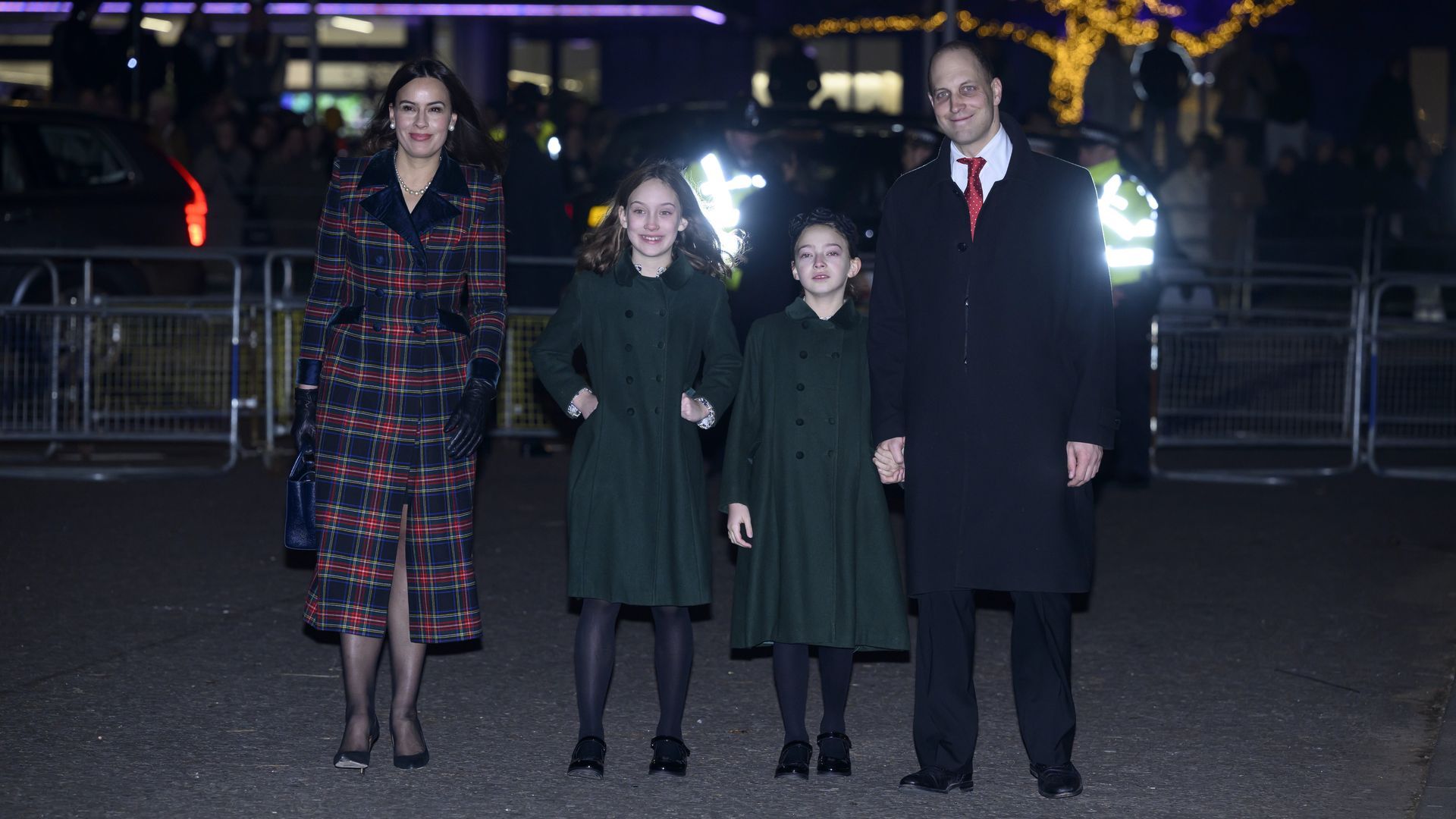 Lord y Lady Frederick Windsor junto a sus hijas