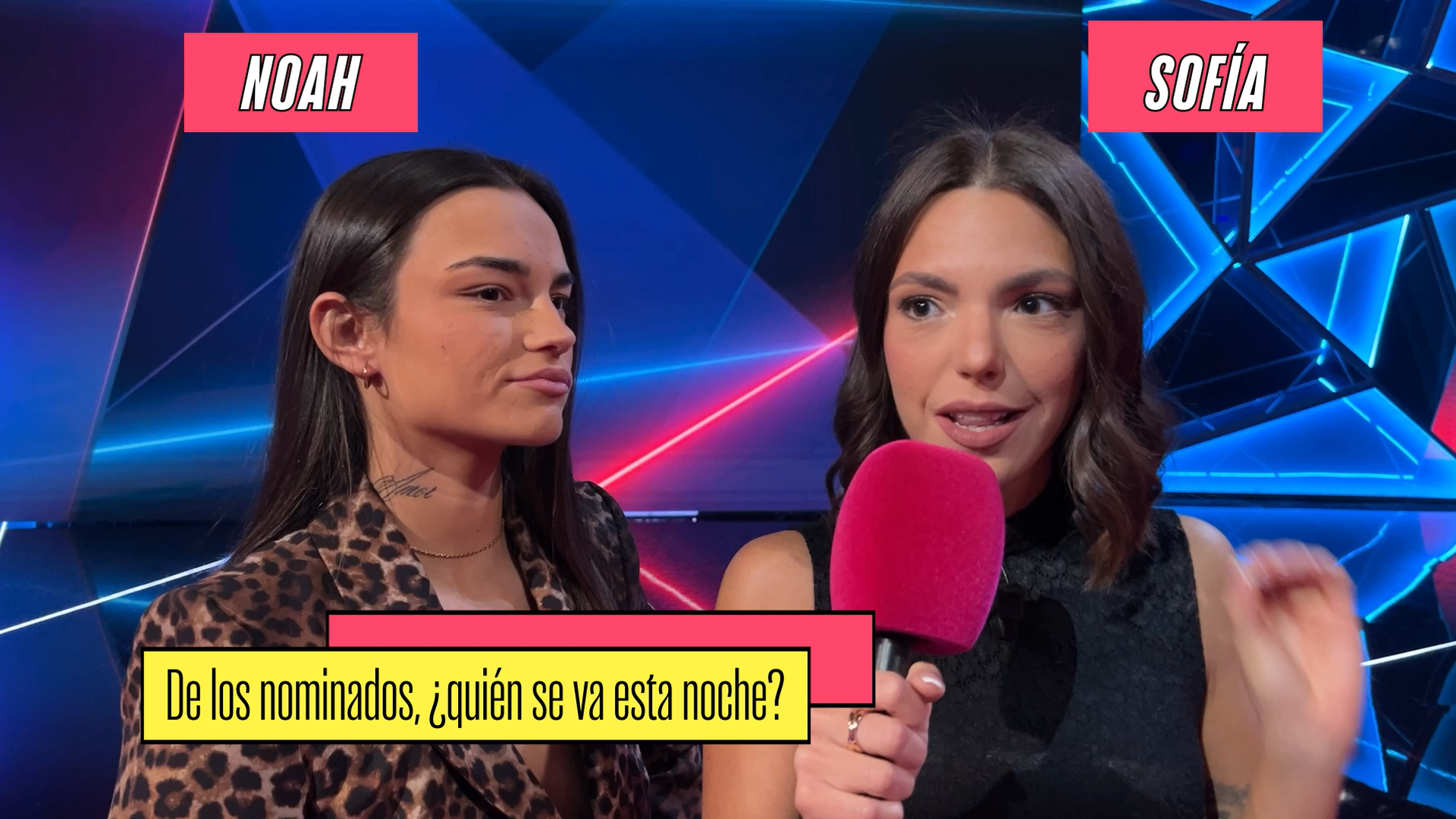 Noah y Sofía, pareja y primeras expulsadas de 'Gran Hermano 20', tienen claro quien se va esta noche Exclusivo Web 20/11/25