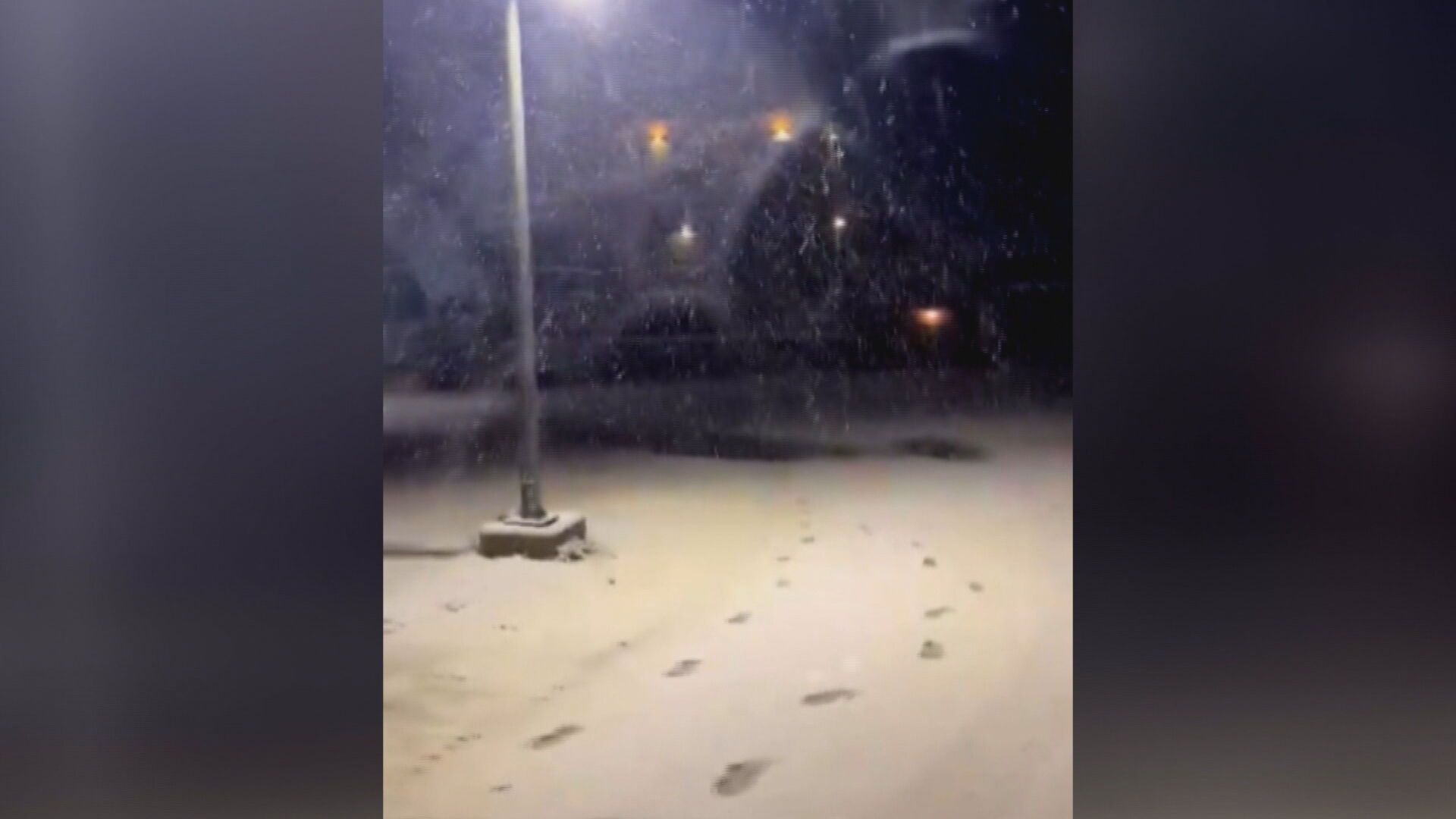 Primeras nevadas en Asturias