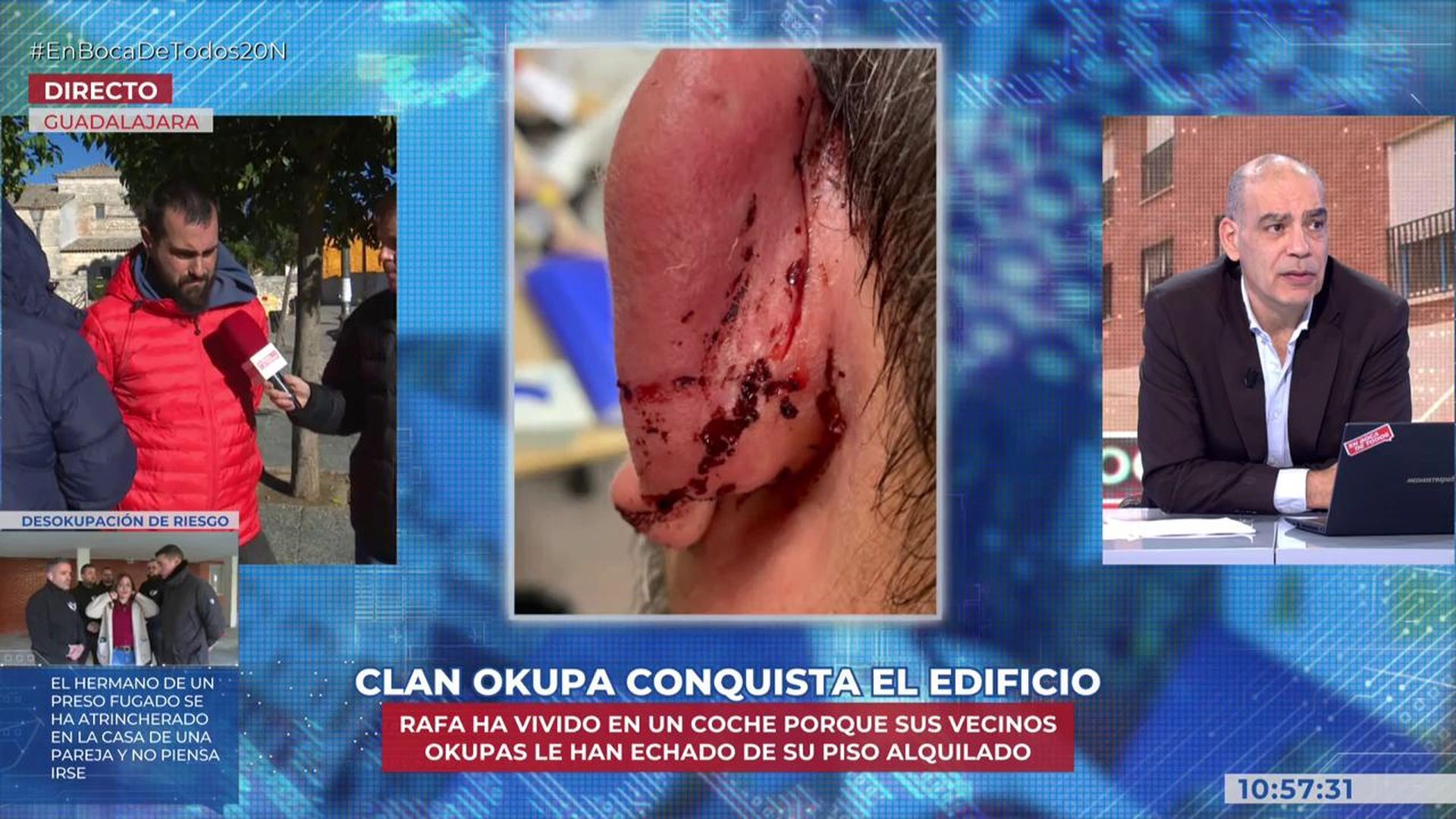 Rafa se niega a pagar los chantajes de los okupas y tiene que abandonar su vivienda