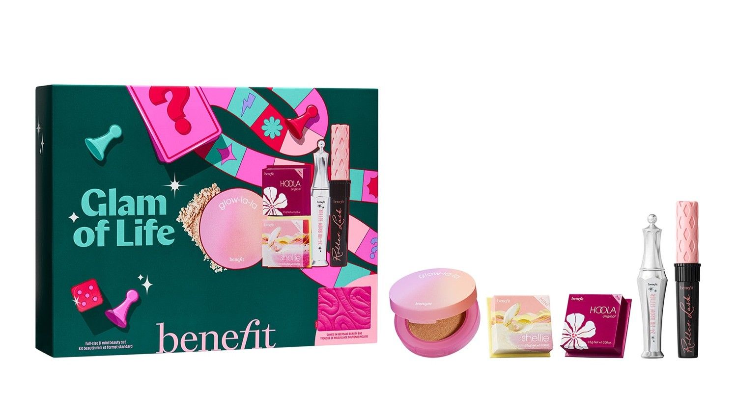 Set de Belleza Navideño Glow On de Benefit