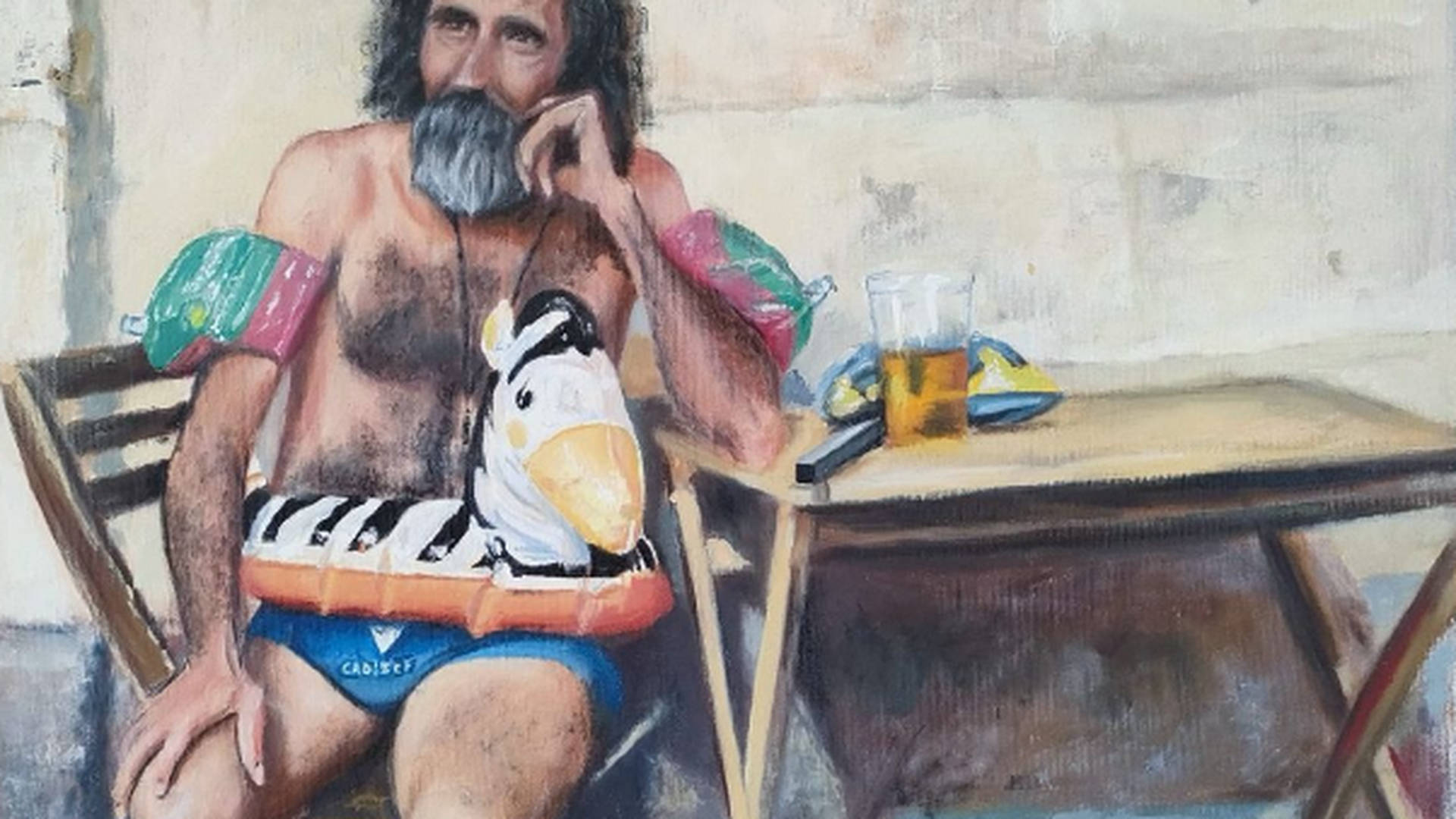 Uno de los memes que circula en redes sociales sobre el simulacro de tsunami en Cádiz