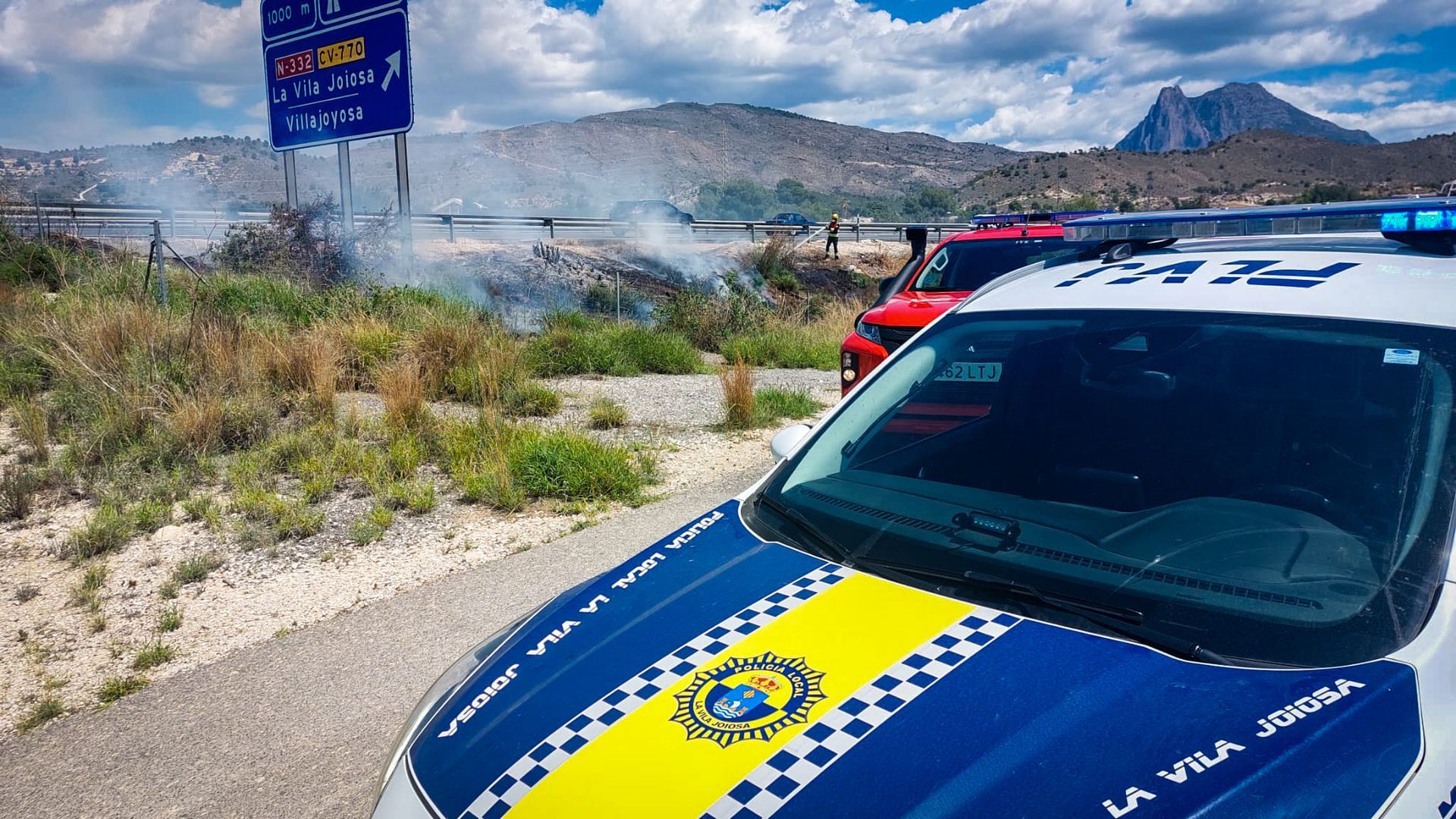 Vehículo de la Policía Local de Villajoyosa, Alicante