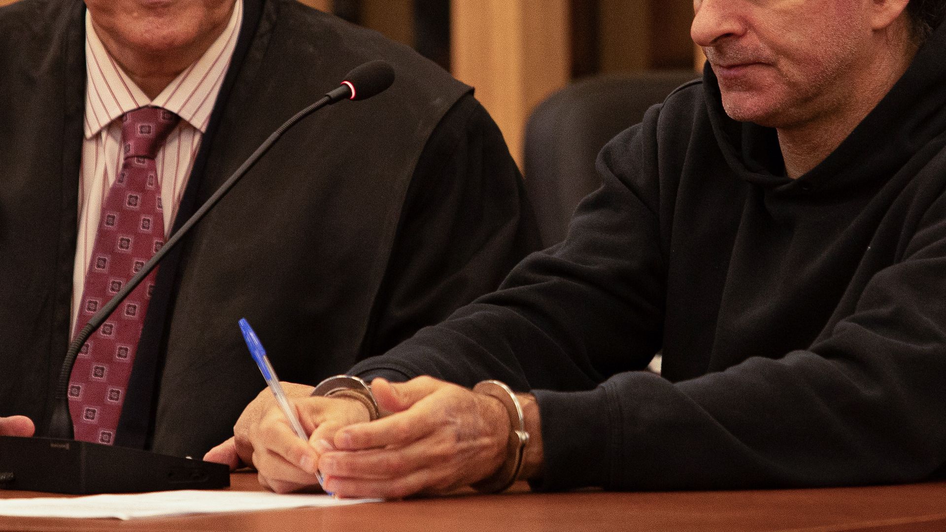 Ángel, el hombre acusado de matar a su expareja Beatriz en 2023 en la localidad pontevedresa de Baiona