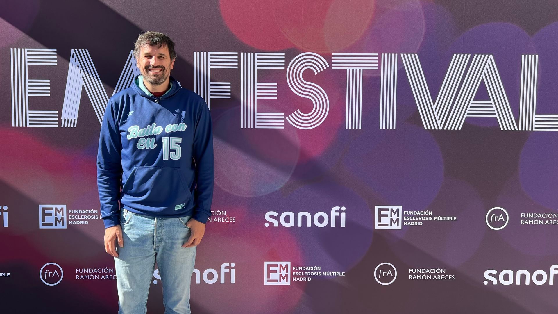 Asier de la Iglesia durante el EMfestival