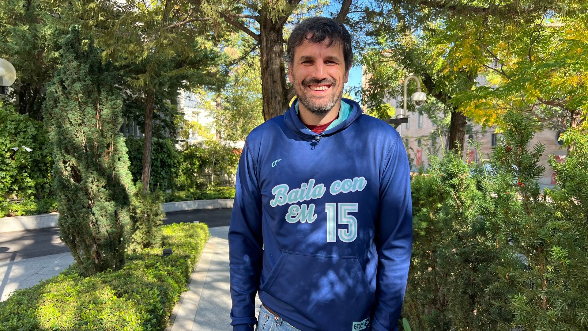 Asier de la Iglesia, fundador de la Asociación Baila con EM