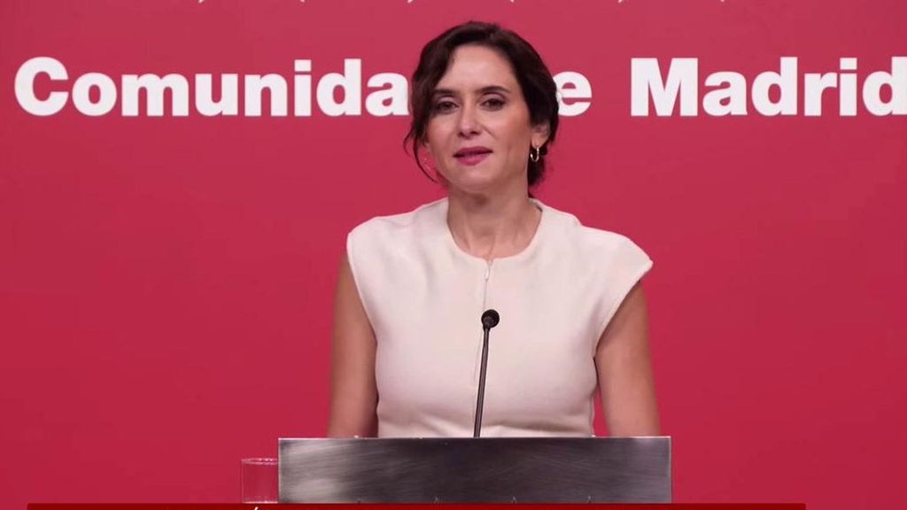 Ayuso: "Lo ocurrido es propio de una dictadura; no es el fiscal sino Pedro Sánchez quien se ha sentado en el banquillo"