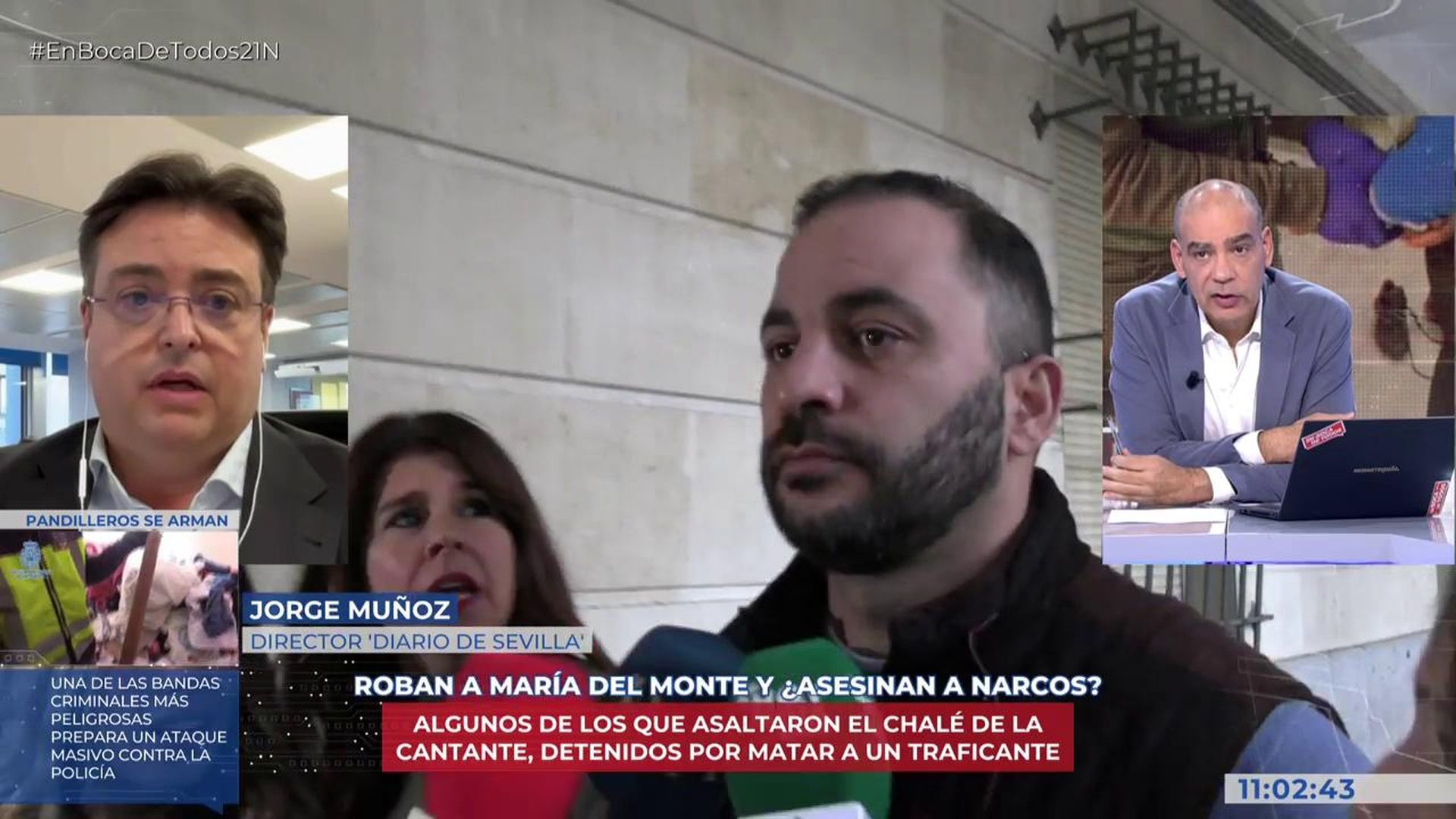 Detienen al cabecilla de la banda de ladrones que asaltó con violencia las casas de María del Monte y Sergio Ramos