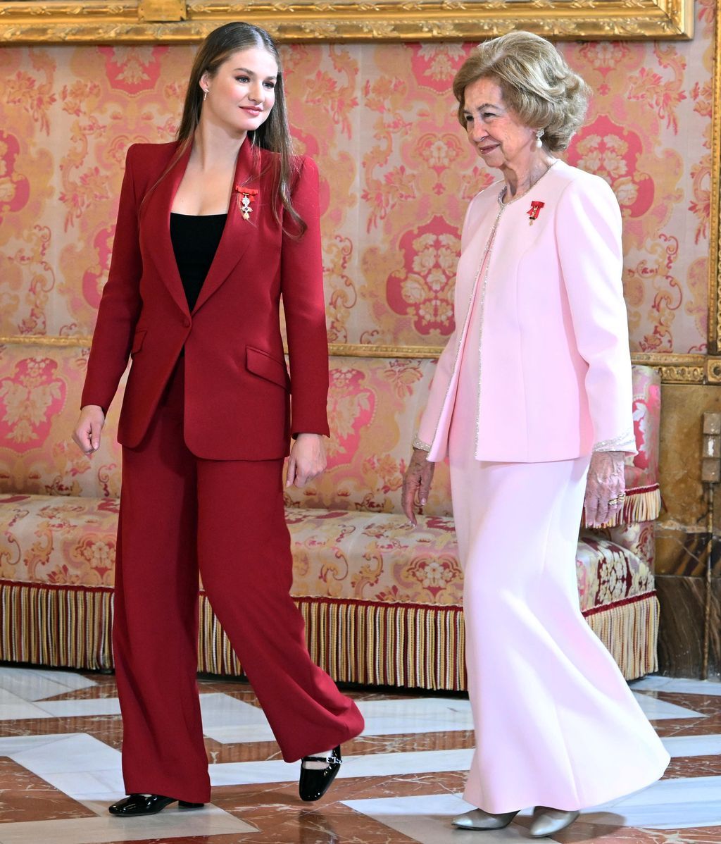 Doña Sofía en los Toisón de Oro