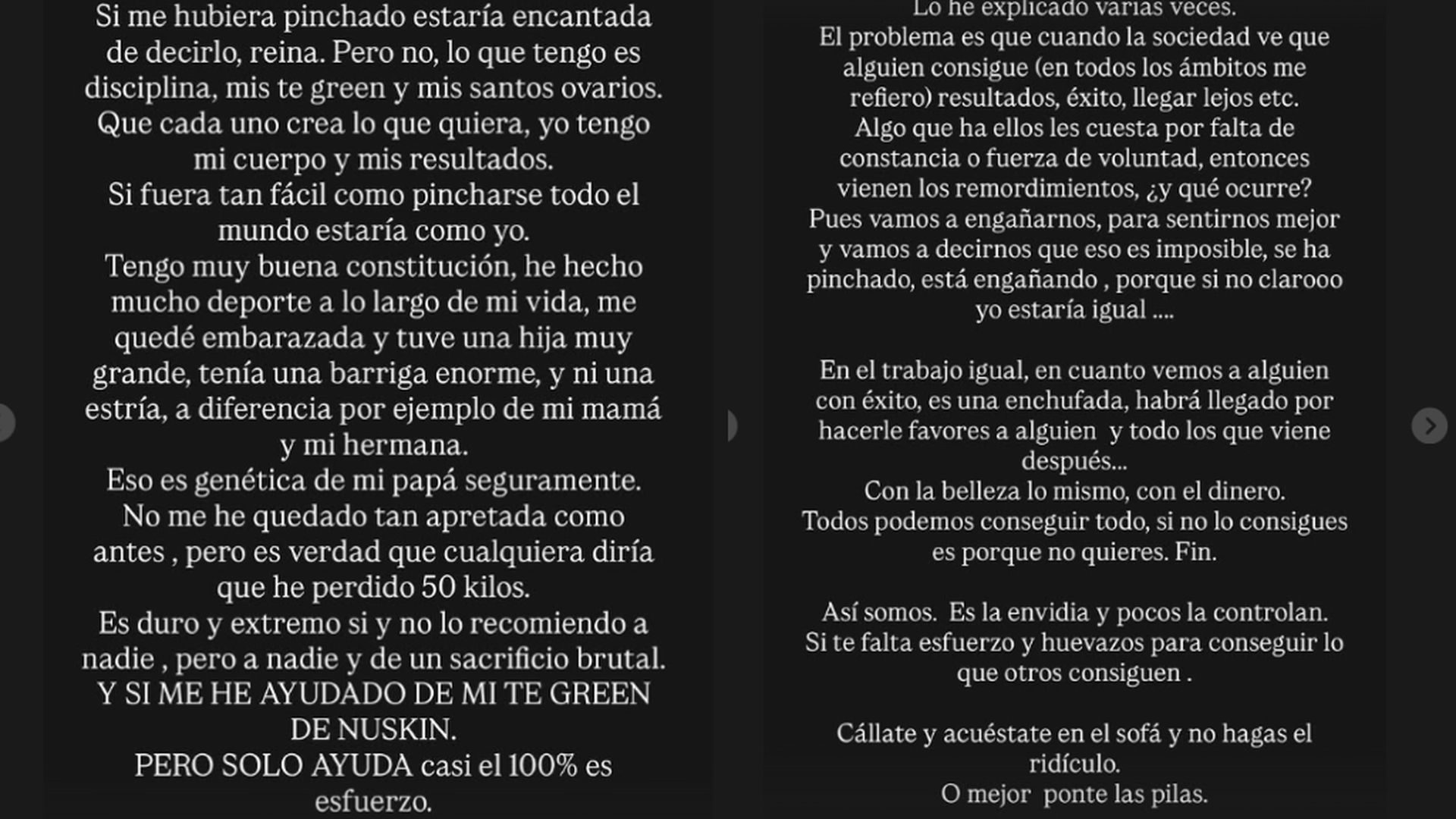 El comunicado de Patricia Steisy