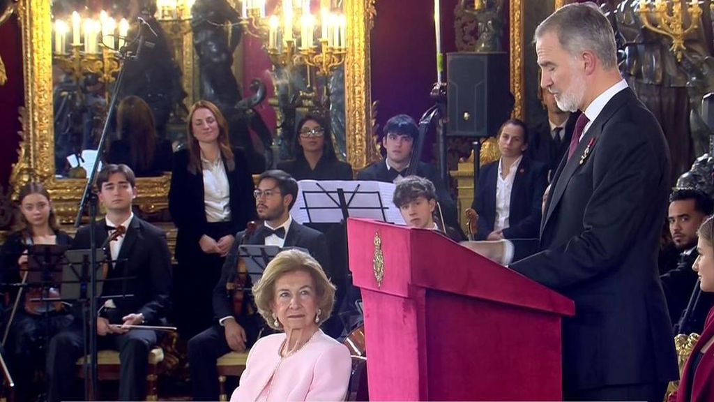 El mensaje del rey: En tiempos actuales de "descuerdo" y "crispación" pone en valor la concordia de la Transición