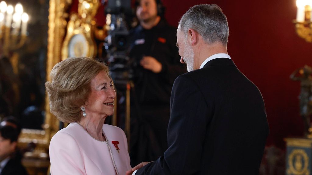 El rey Felipe y la reina Sofía