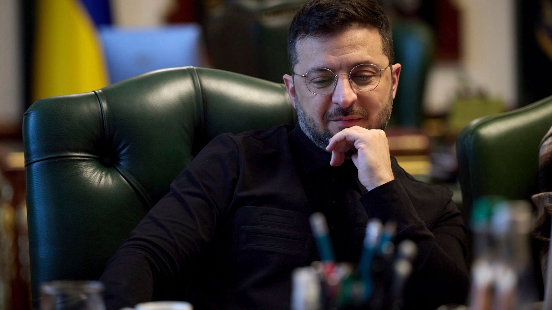 EuropaPress_7116088_october_2025_kyiv_ukraine_ukrainian_president_volodymyr_zelenskyy_listens