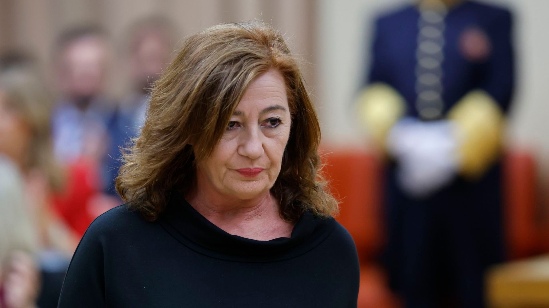 Francina Armengol en el coloquio por los 50 años de la monarquía