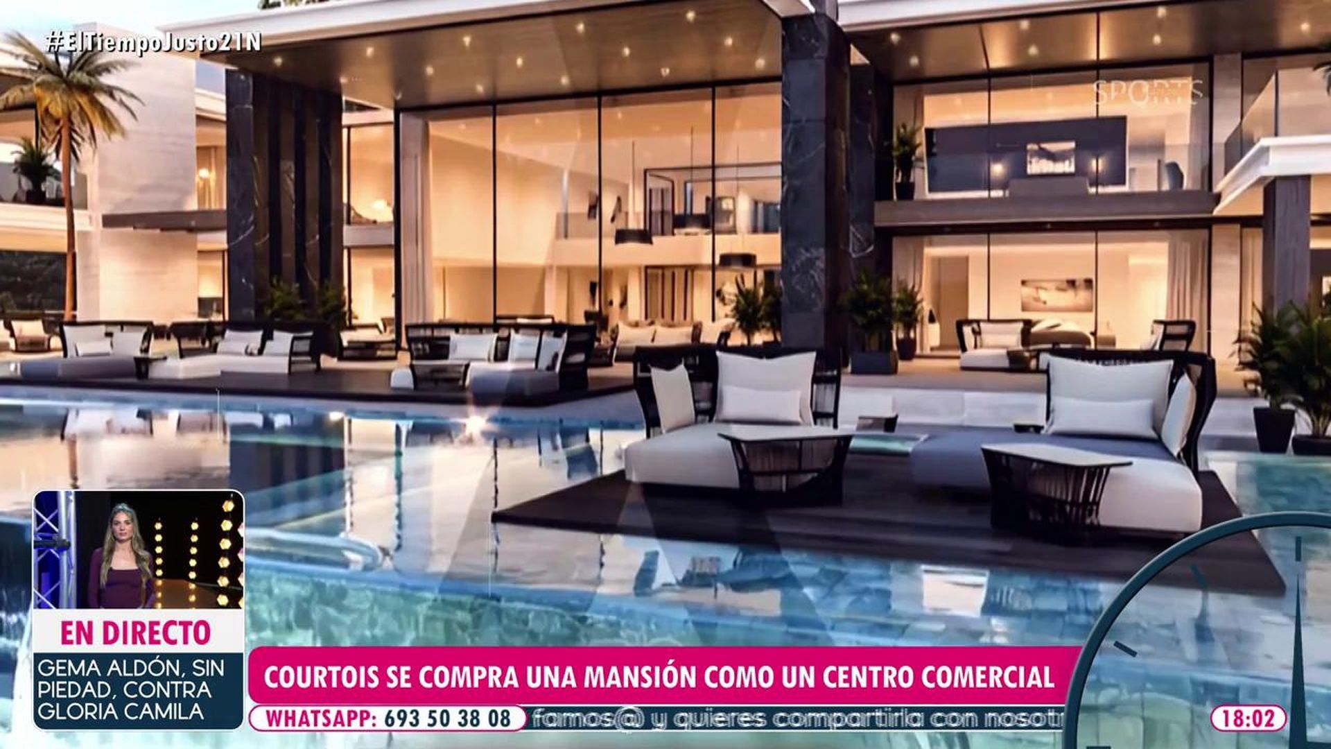 La faraónica casa de Courtois