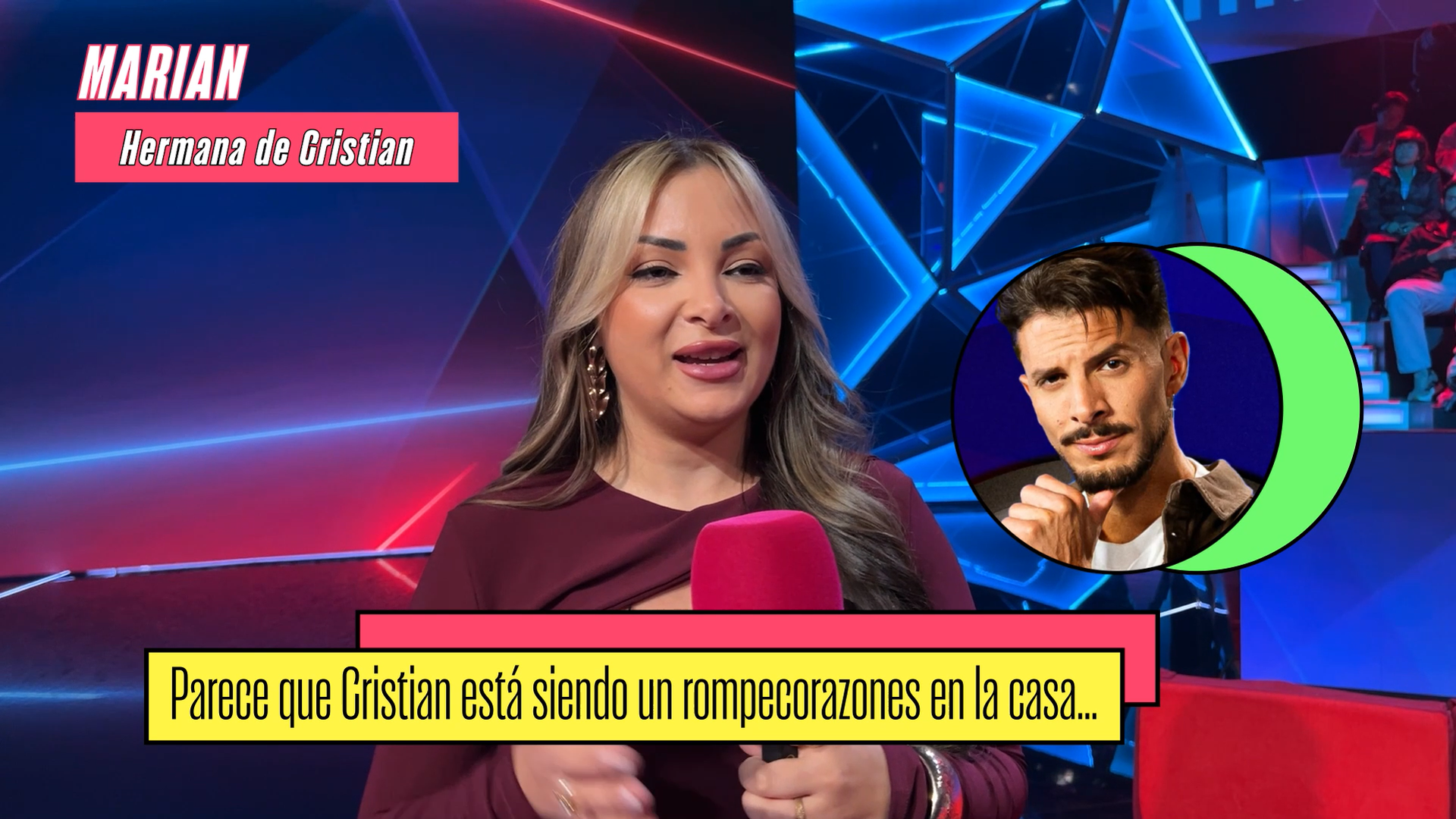 La hermana de Cristian pide que no se le reduzca a “el guapo” y asegura que tiene “mucho más que mostrar” en 'Gran Hermano 20' Exclusivo Web 21/11/25