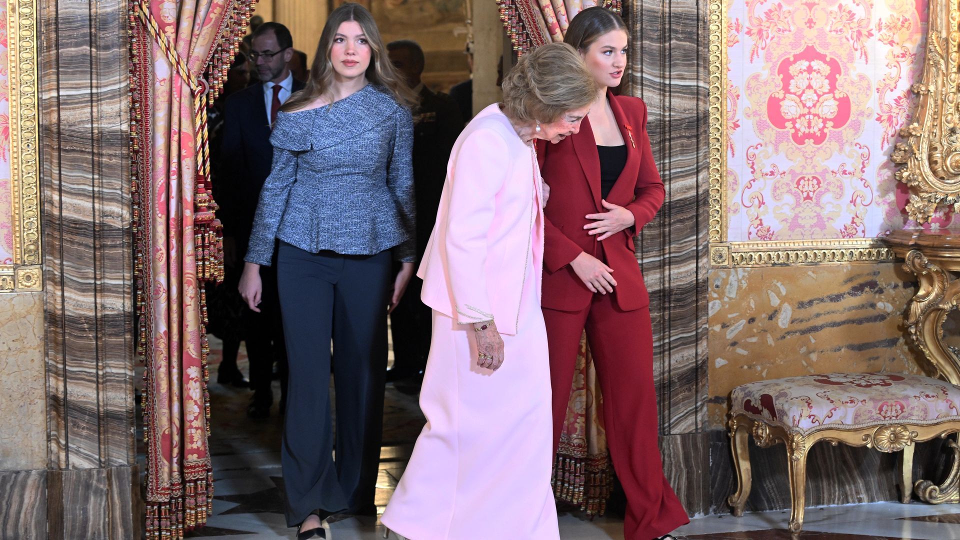 La Infanta Sofía en los Toisón de Oro