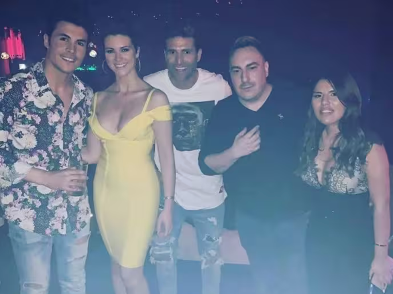 La noche de fiesta de Kiko Jiménez, María Jesús Ruiz, Efrén Reyero e Isa Pantoja