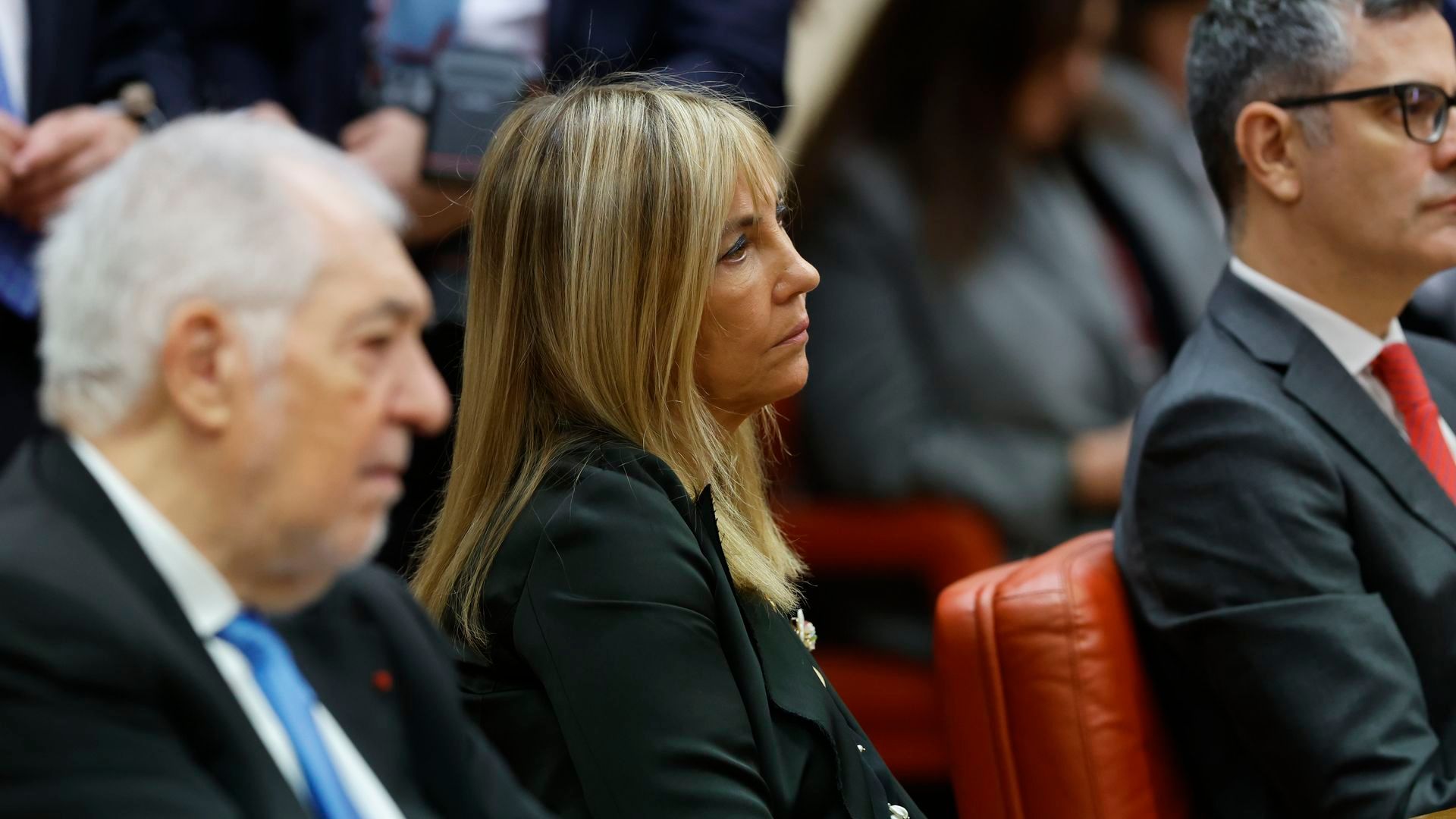 La presidenta del CGPJ María Isabel Perelló, durante el coloquio ’50 años después: la Corona en el tránsito a la democracia’