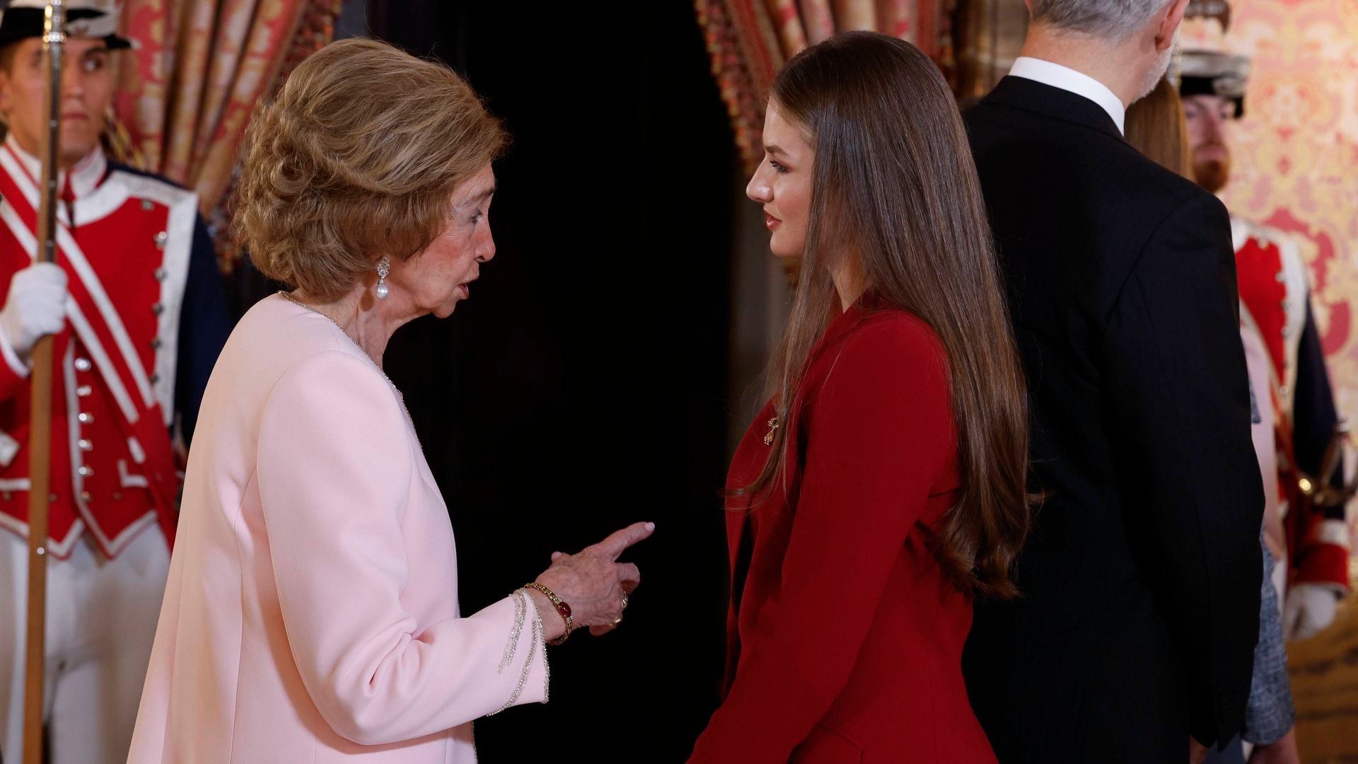 La reina Sofía y la princesa Leonor