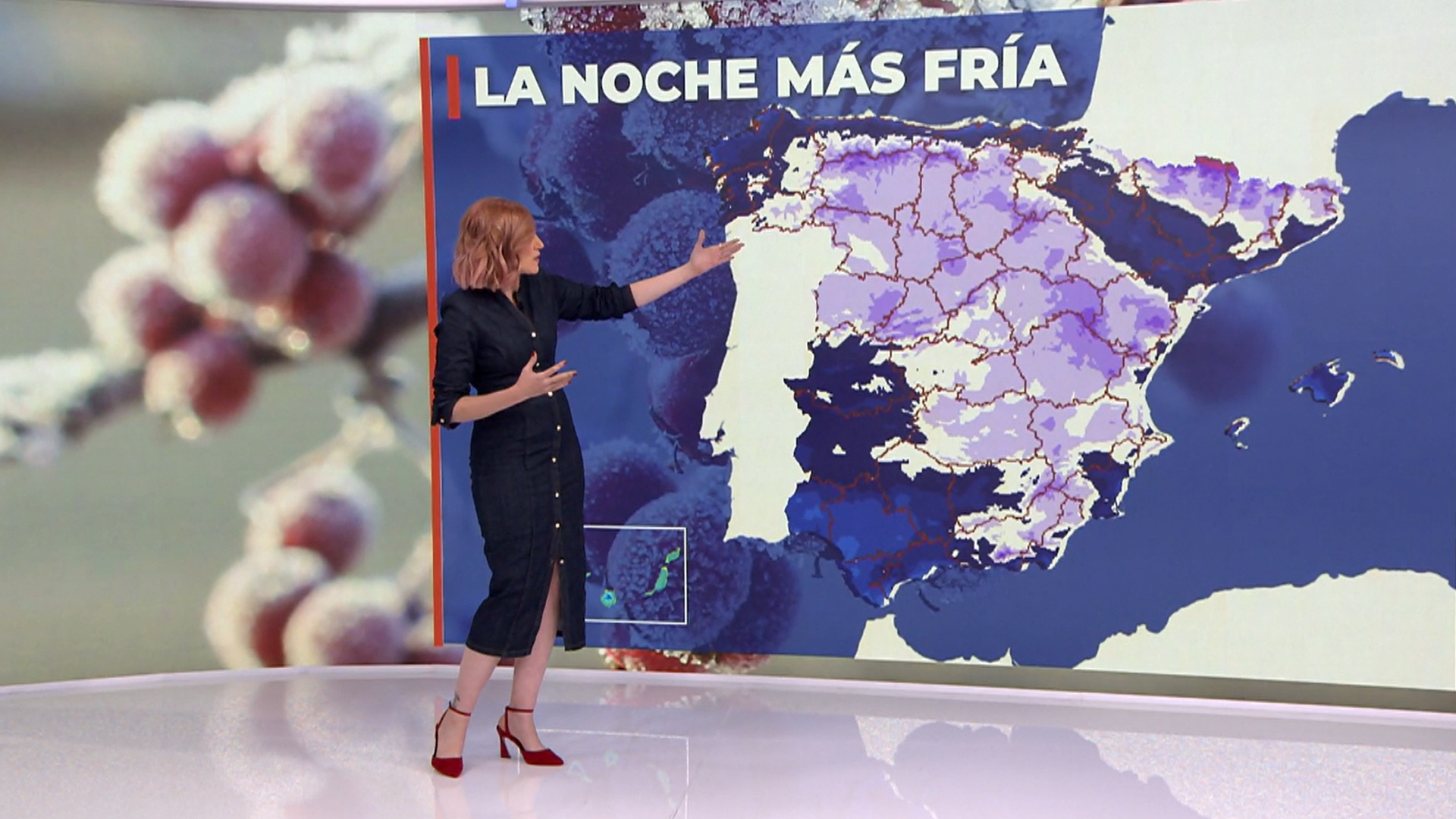 Las temperaturas darán un poco de respiro durante el fin de semana tras la entrada de un frente ártico