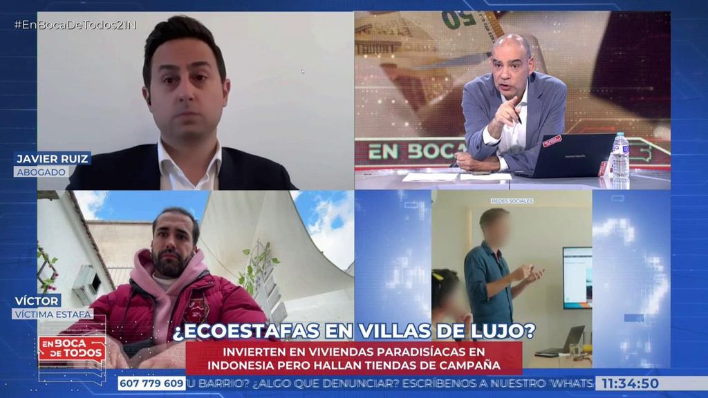 Nacho Abad pide colaboración ciudadana para localizar al estafador de las villas de lujo ecológicas: “Les ha quitado 2 millones de euros”